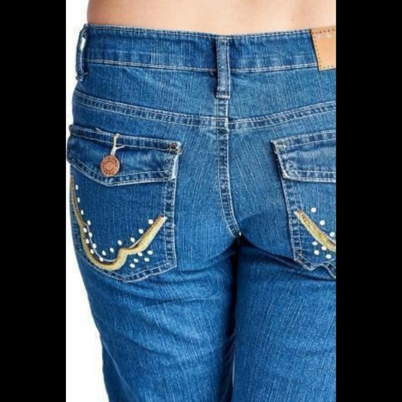 Denim - Women's Denim Jeans Pants Casual Relaxed Blue